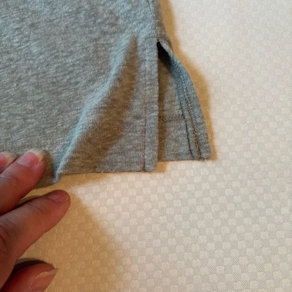 Abercrombie & Fitch Light Green Tie Front Short Sleeve Top - Picture 5 of 8